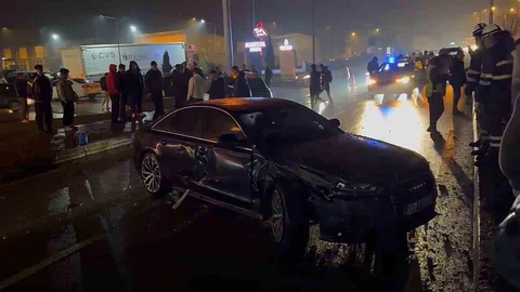 Bartın'da Zincirleme Kaza Meydana Geldi