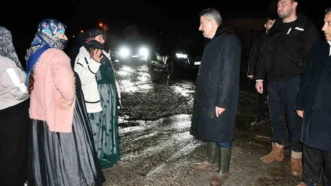 Şırnak'ta Sel Bölgesine Ziyaret