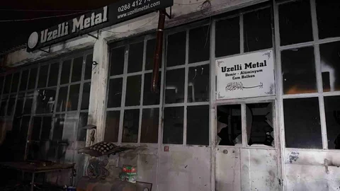 Kırklareli'nde Demirci Dükkanında Patlama