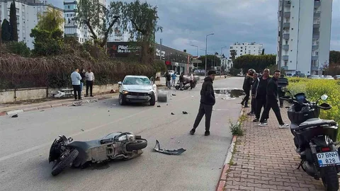Antalya'da Motokurye Kazası Sonrası Acı Kaybı