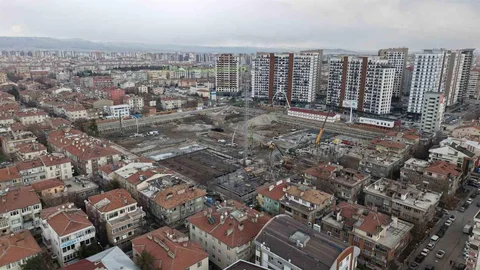 Kayseri'de Dev Kentsel Dönüşüm Projesi Sürüyor