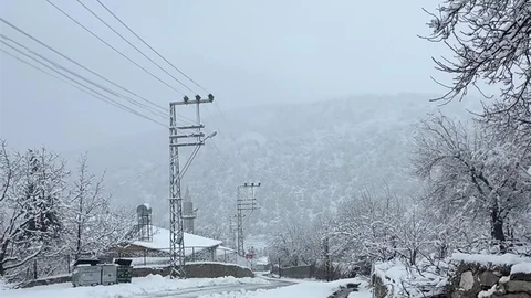 Adana Yaylalarında Kar Sürprizi