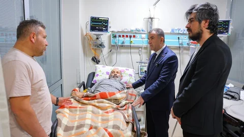 Bayburt'ta Hastalara Bayram Ziyareti