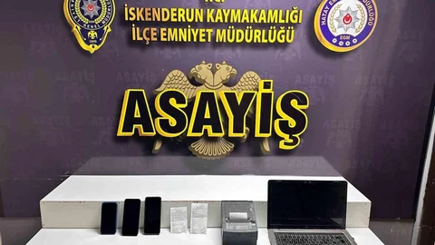 İskenderun'da Bahis Operasyonu