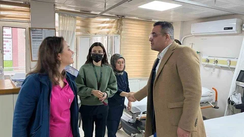 Manisa'da Kaymakam Dalak'tan Bayram Ziyareti