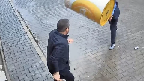 Afyonkarahisar'da Kavga Anları Görüntülendi