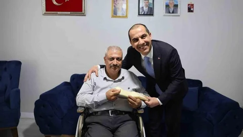 Iğdır'da Vali Taşolar'dan Gazi Ziyareti