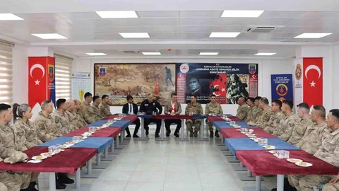 Kurtalan'da Şehit Ailelerine Ziyaret