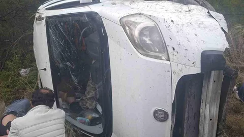 Akseki-Manavgat Karayolunda Trafik Kazası