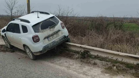 Edirne'de Trafik Kazası Meydana Geldi