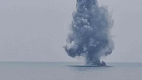 Ordu'da İnsansız Deniz Aracı İmha Edildi