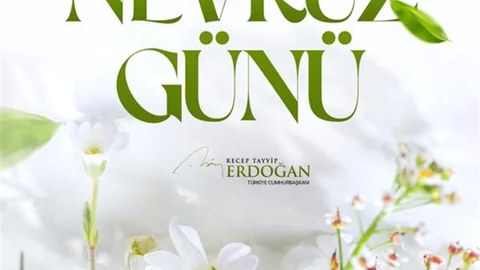Cumhurbaşkanı Erdoğan'dan Nevruz Bayramı Mesajı