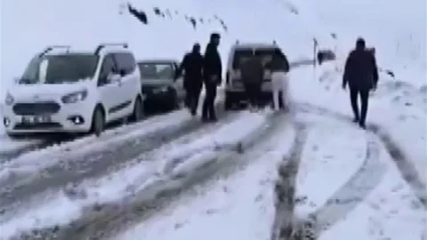 Adıyaman'da Kar Yağışı Etkili Oldu