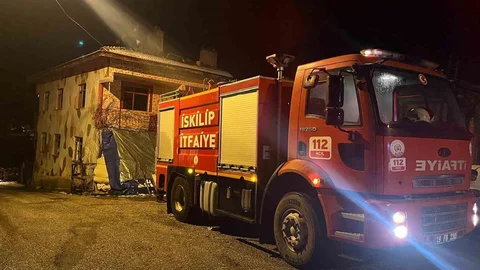 Çorum'da Baca Yangını Korkuttu