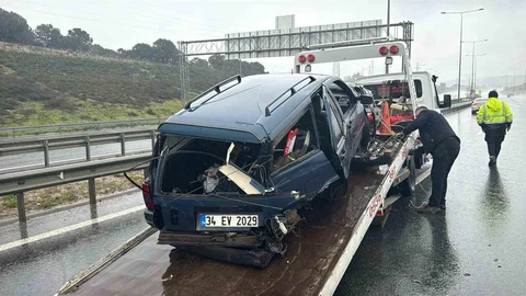 Sultangazi Cebeci Tüneli'nde İki Ayrı Kaza