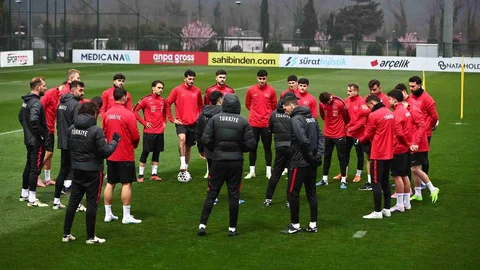 A Milli Takım, Romanya Maçına Hazırlanıyor