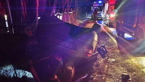 Keşan’da Takla Atan Araçta 5 Yaralı