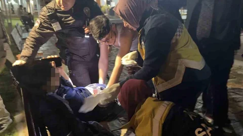 Aksaray'da Parkta Bıçaklama Olayı