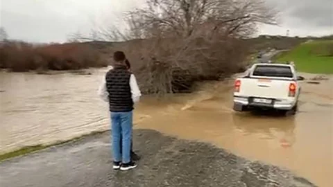 Diyarbakır'da Şiddetli Yağışlar Etkili Oldu