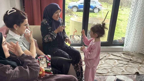 Sakarya'da Bayramda Sevgi Dolu Anlar