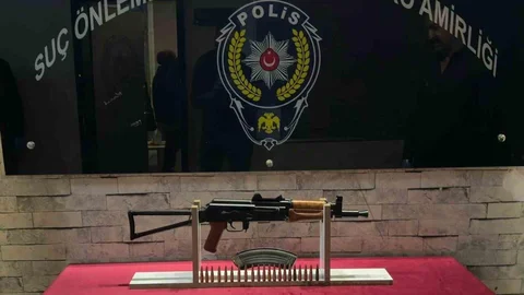 Gaziantep'te Tüfek ve Fişek Ele Geçirildi