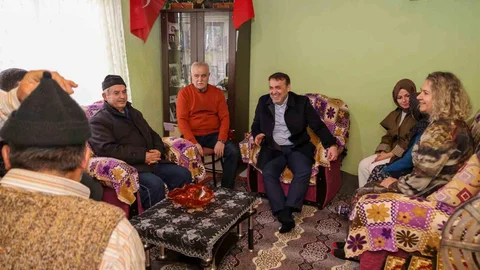 Bilecik'te Şehit Ailesine Bayram Ziyareti