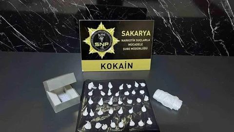 Sakarya'da Kokain Operasyonu Gerçekleşti