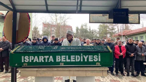 Isparta'da Polis Memuru Cenaze Töreni