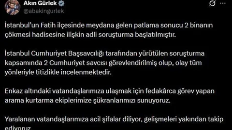 İstanbul'da Bina Çökmesi Olayı