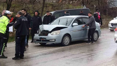 Malatya'da Zincirleme Kaza