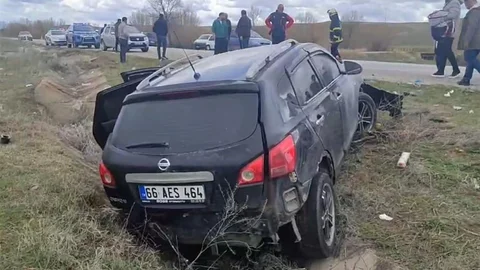 Yozgat'ta Trafik Kazası Meydana Geldi