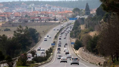 Muğla'da Dönüş Trafiği Başladı