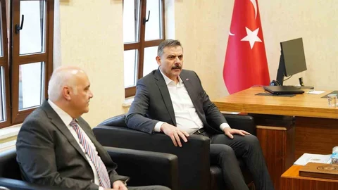 Bakan Çiftçi Kızılcahamam'da Emniyeti Ziyaret Etti