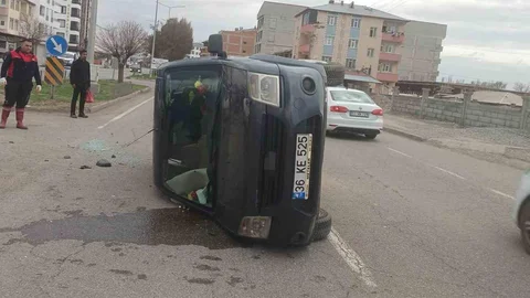 Iğdır'da Trafik Kazası Meydana Geldi