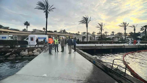 Bodrum'da Marina Temizliği Başladı