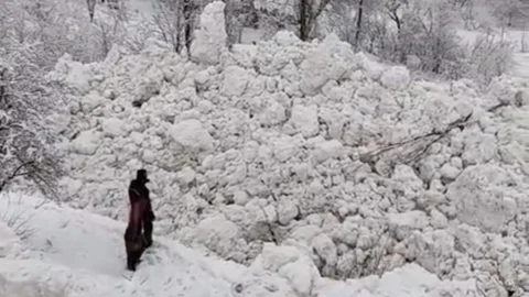 Yüksekova'da İkinci Çığ Olayı