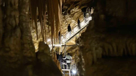 Gümüşhane'deki Karaca Mağarası Ziyarete Açıldı