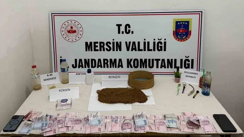 Mersin'de Uyuşturucu Operasyonu Gerçekleşti