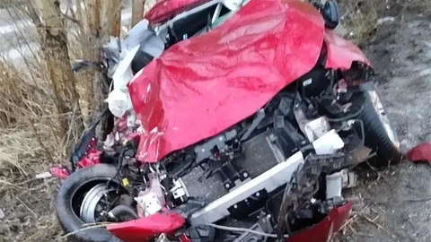 Erzurum'da Feci Trafik Kazası
