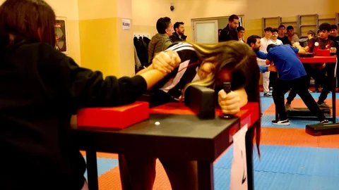 Bilecik’te Bilek Güreşi Müsabakaları Tamamlandı