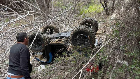 Balıkesir'de ATV Kazası Meydana Geldi