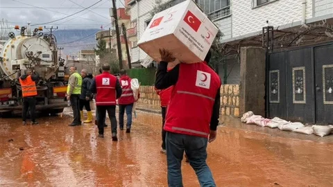 Kasrik'te Şiddetli Sel Felaketi