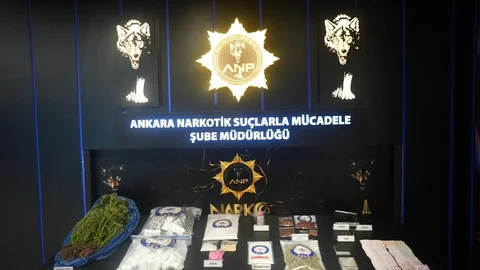 Ankara'da Narkotik Operasyonu Gerçekleşti