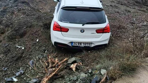 Bilecik'te Kaygan Yol Kazası