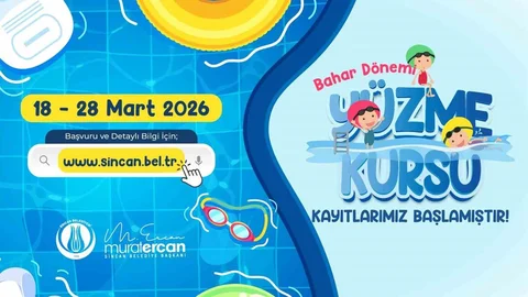 Sincan'da Yüzme Kursu Kayıtları Başladı