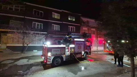 Eskişehir’de Gece Yangın Paniği