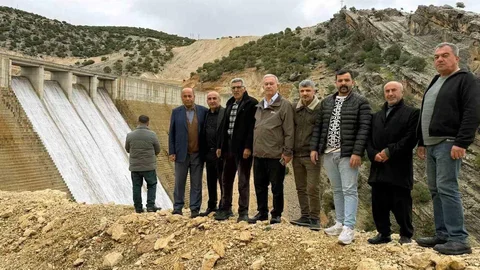 Araban'da Baraj Sevinci Yaşanıyor