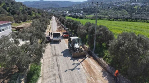 Milas'ta İçme Suyu Hattı Yenileniyor