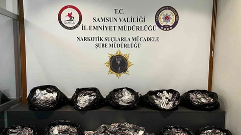 Samsun'da Uyuşturucu Operasyonu
