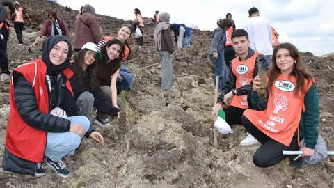 Manisa'da Yeniden Yeşeren Alanlar